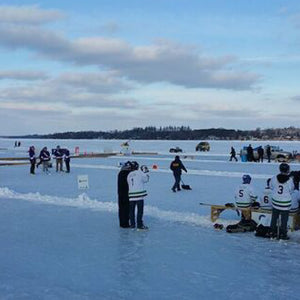Landscape image of Lake Scugog Hockey Charity Tournament.