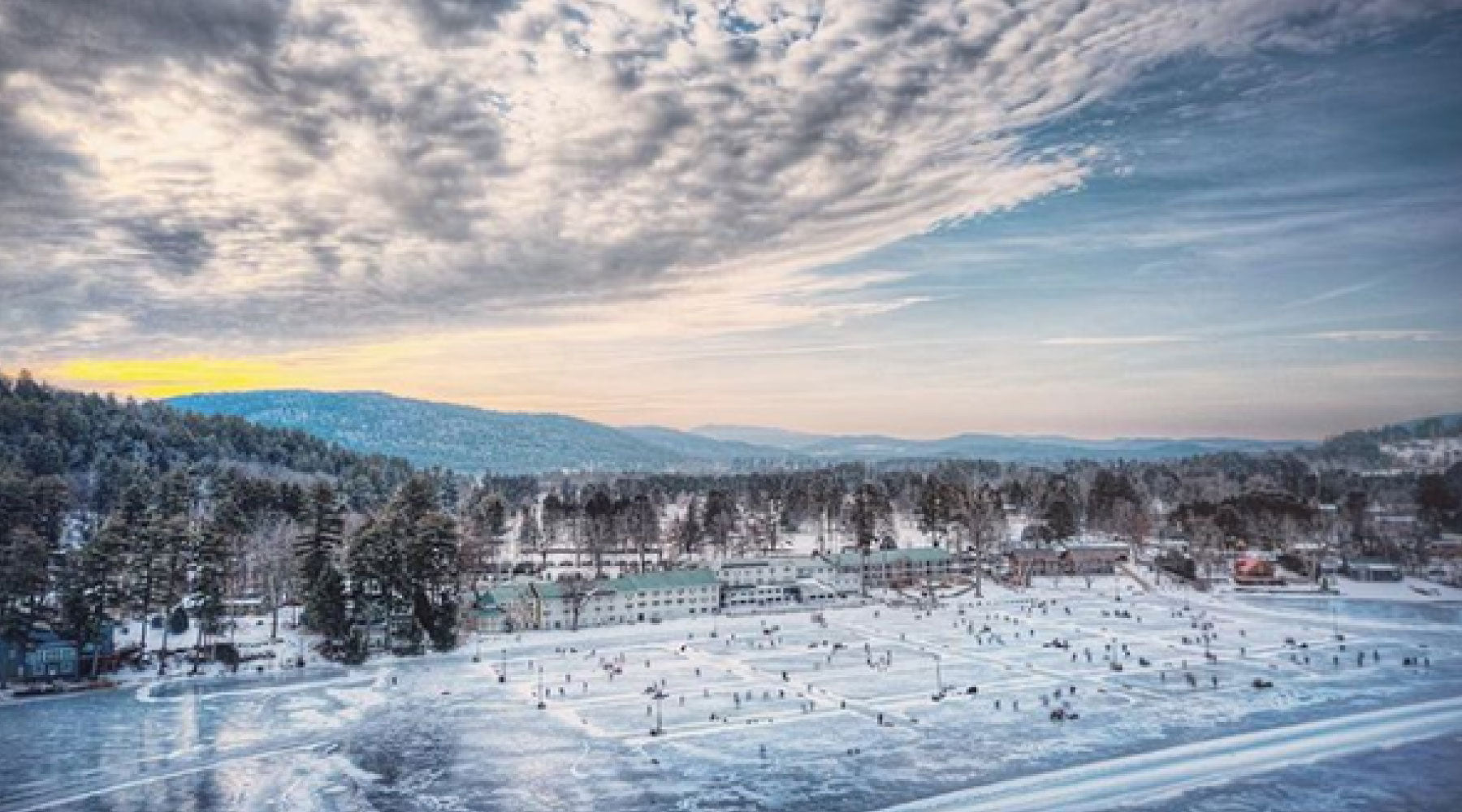 Blog banner image of winter landscape.