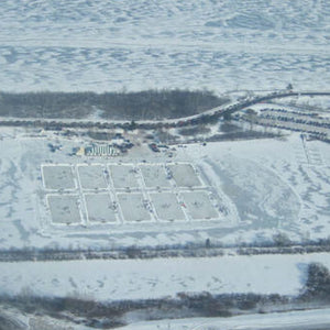 Blog banner of ice rinks in winter landscape.